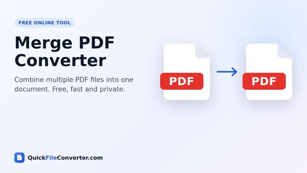 merge PDF converter – convert PDF to PDF online for free