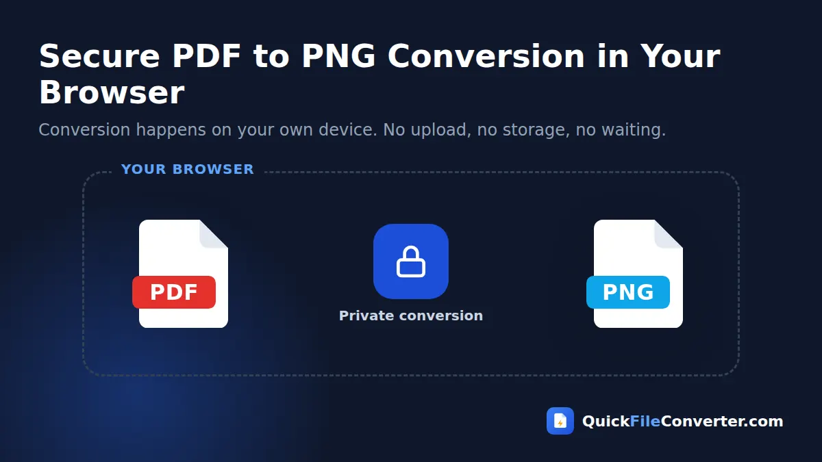 Secure PDF to PNG conversion that runs in your browser